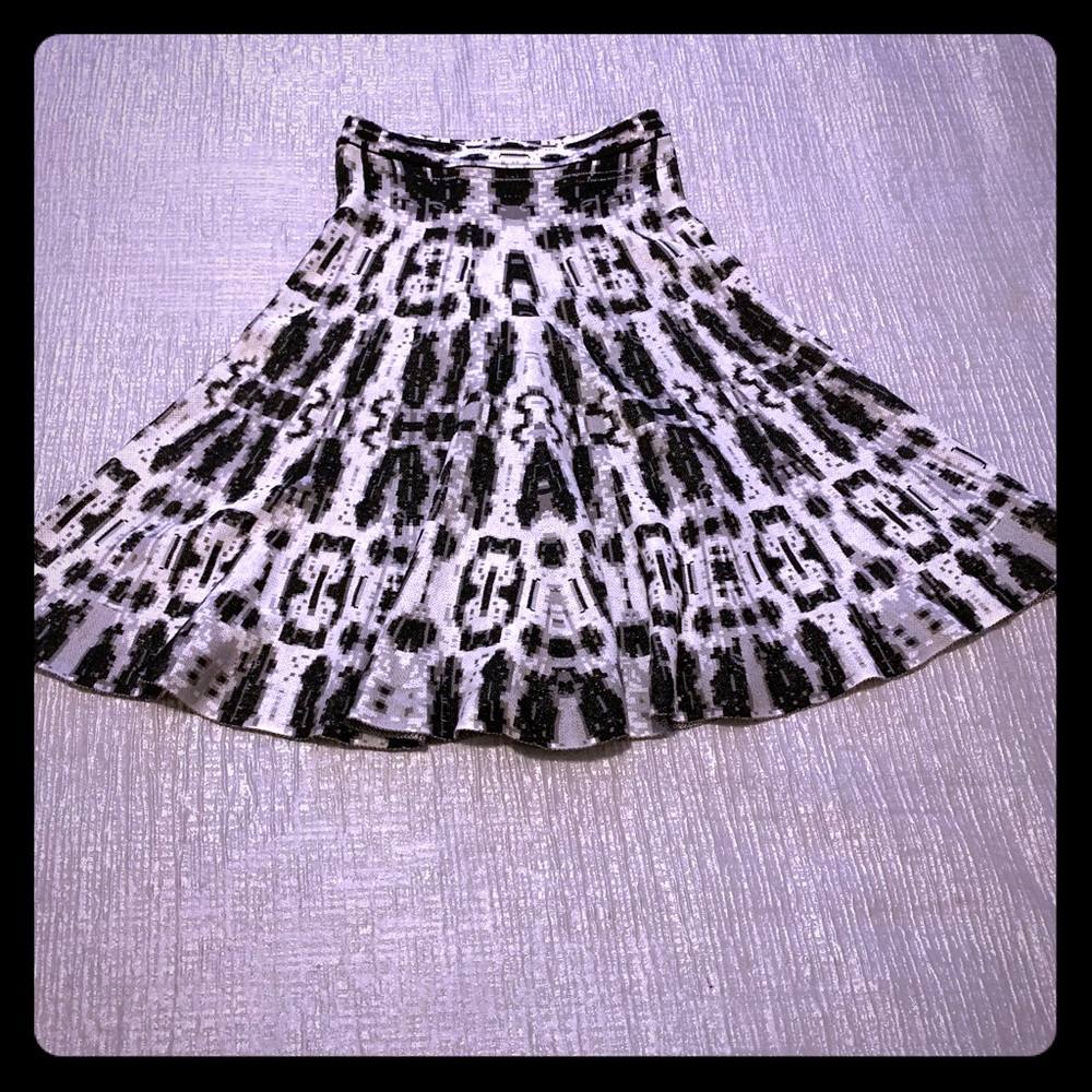BCBG Maxazria print skirt!